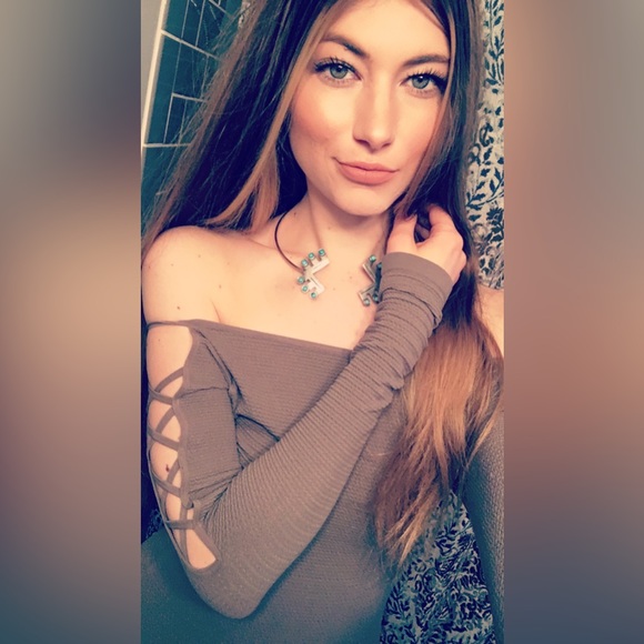 Silver & Turquoise Necklace Cuff Collar Choker - Picture 4 of 5